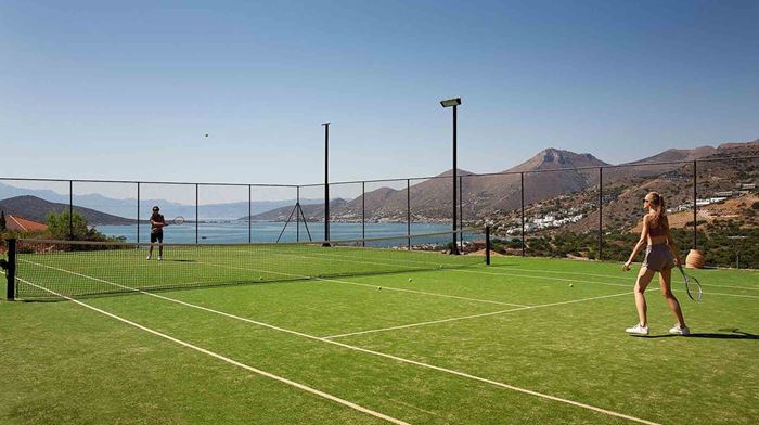 Grækenland Kreta Domes And Elounda Tennis Court