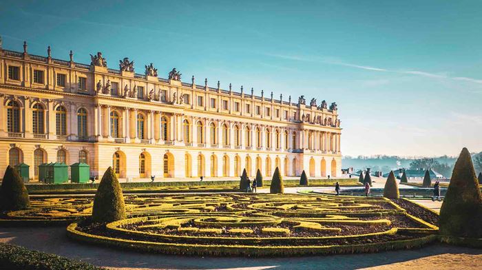 Frankrig Paris Versailles Slot Og Dets Haver