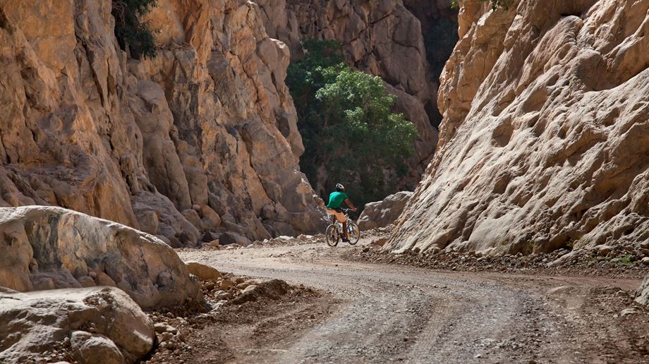 Oman Musandam Six Senses Zighy Bay Mountain Biking