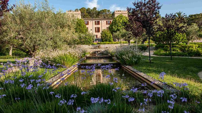 Spanien Mallorca Castell Son Claret Garden