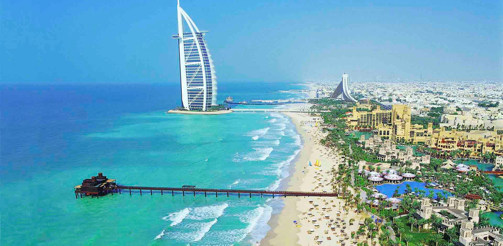 Dubai Burj Al Arab strand