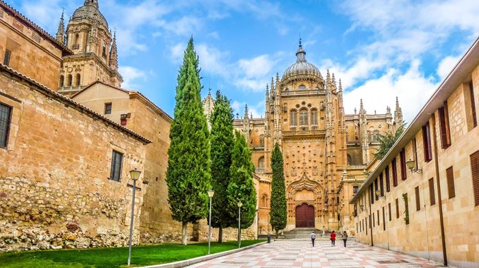 Salamanca i Spanien