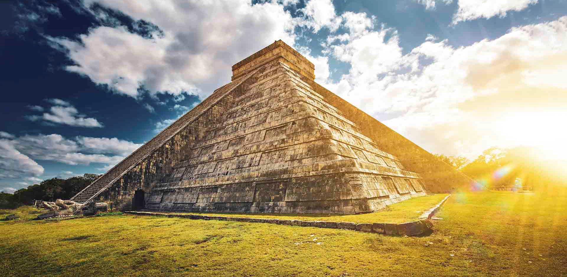 Mexico Chichen Itza Yucatan Kukulkan Pyramide 
