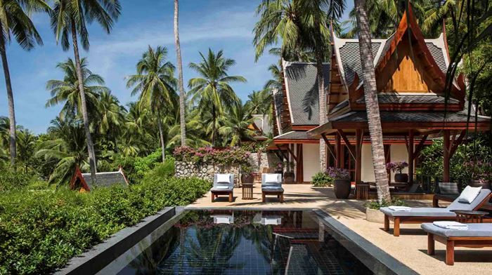 Resort Thailand Phuket Amanpuri, her vises Two Bedroom Pool Pavilion
