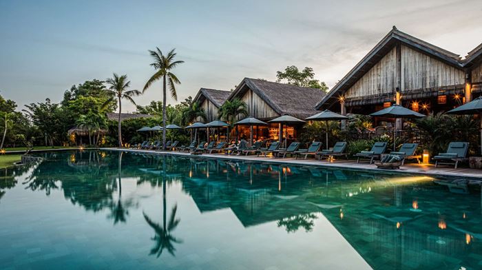 Cambodia, Siem Reap, Zannier Hotels Phum Baitang, Big pool