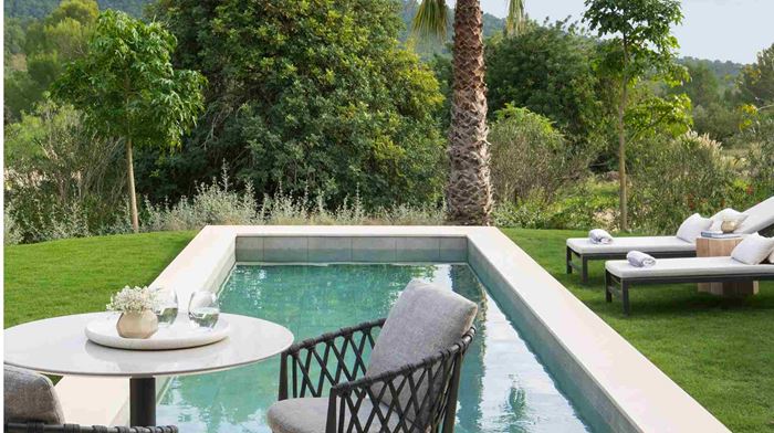 Spanien Mallorca Castell Son Claret Pool Suites