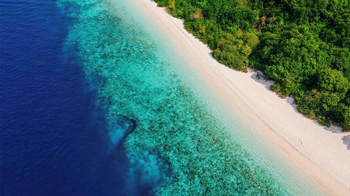 Maldiverne Soneva Fushi Smuk Strand
