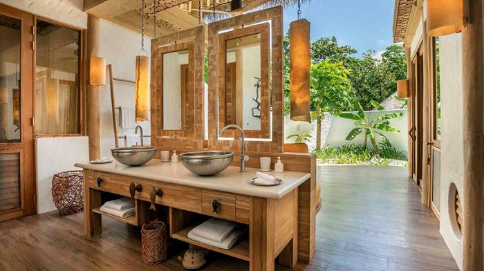 Maldiverne Soneva Fushi 4 Bedroom Private Residence Villa Bathroom
