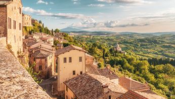 Italien Toscana By Udsigt Marker