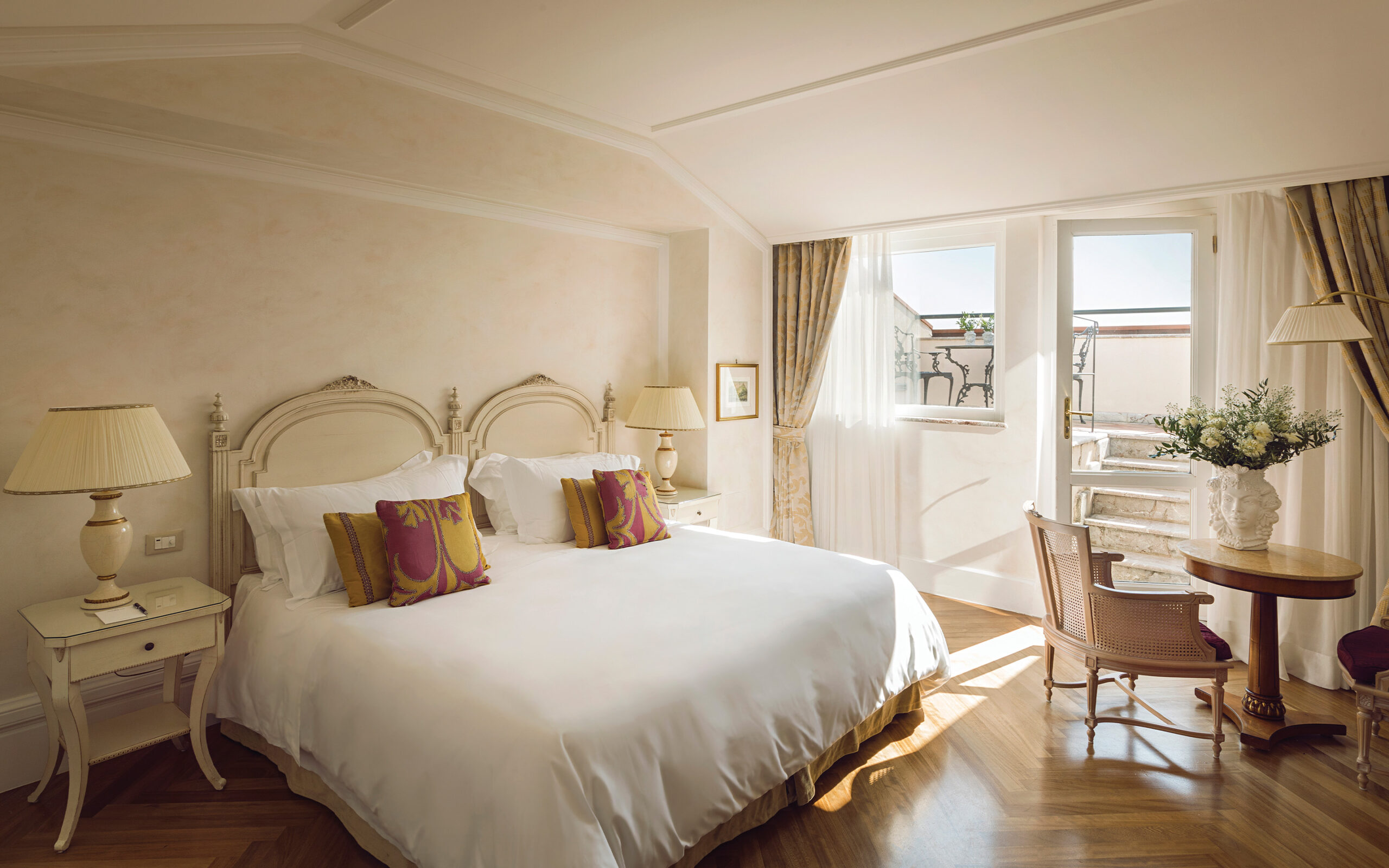 Italien Sicilien Belmond Grand Timeo Superior Room Villa Flora