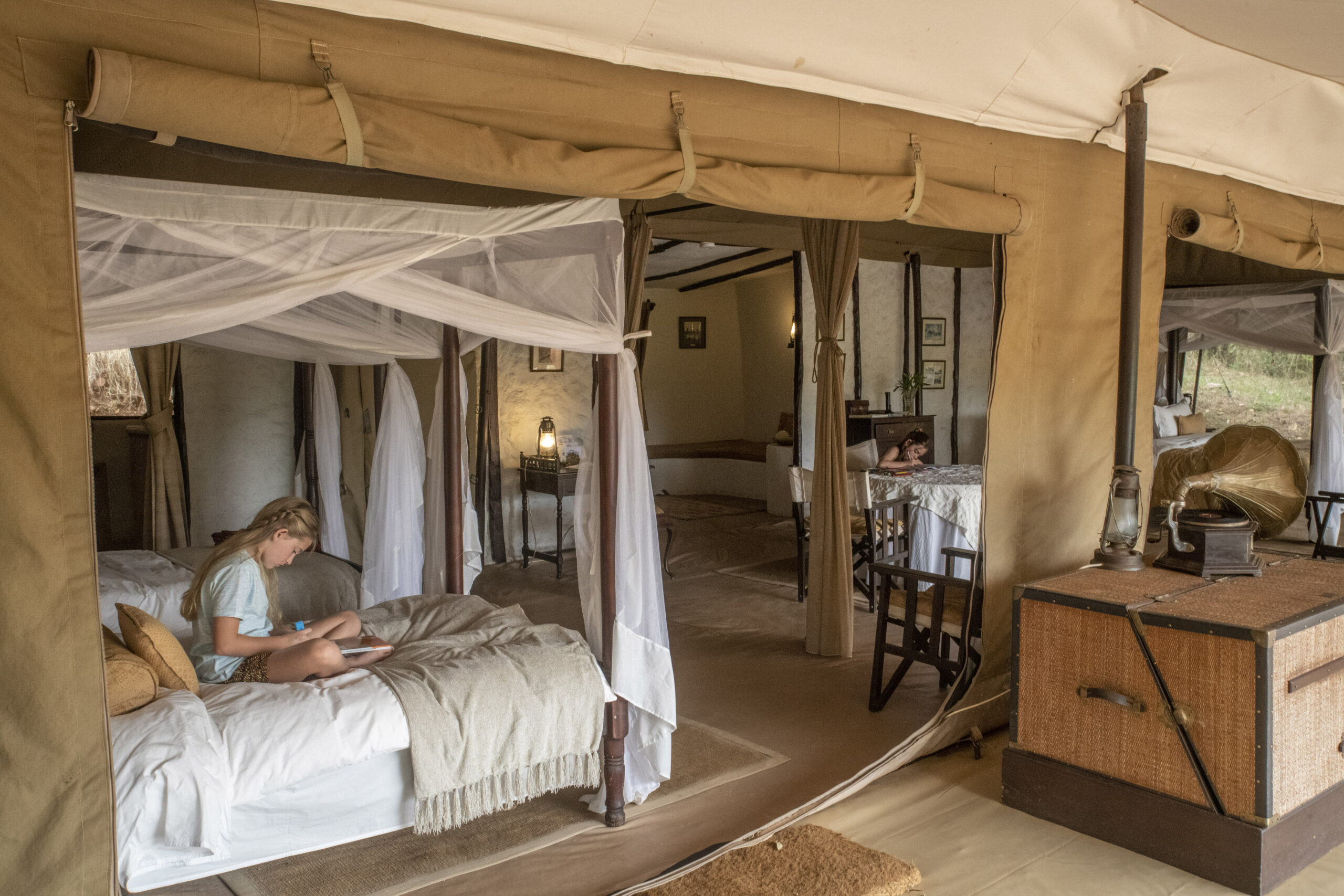 Kenya Masai Mara Cottar’s 1920’ Safari Camp Telt