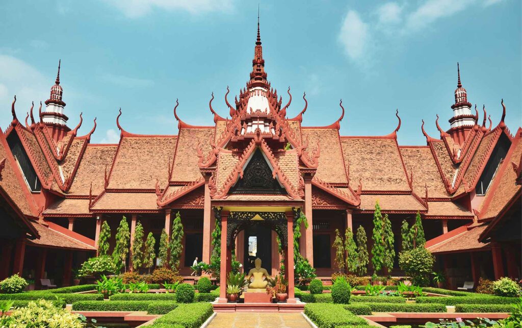 Cambodia, Phnom Penh, National Museum