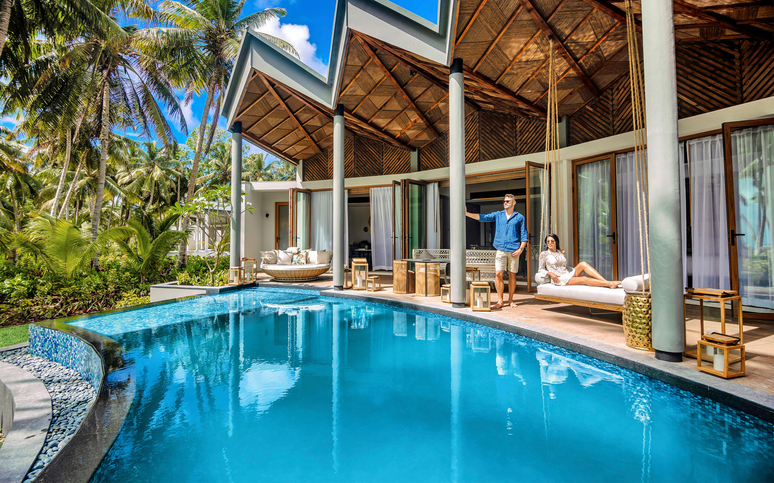 Seychellerne Waldorf Astoria Pool Villa Exterior