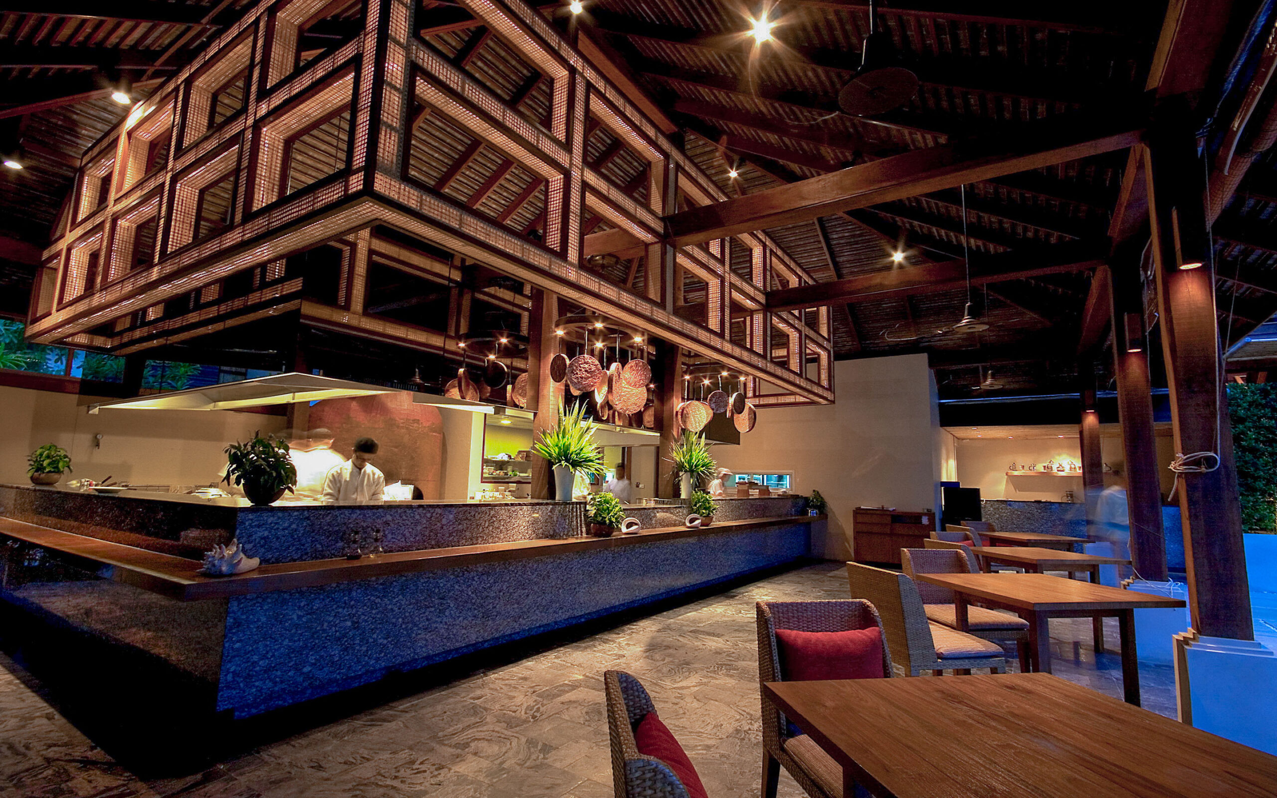 Thailand, Koh Phangan, Anantara Rasananda, Restaurant Bistro