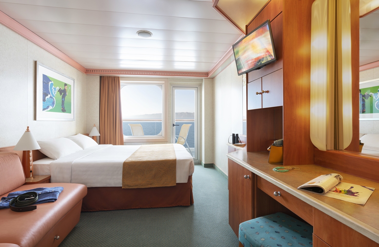 classic ocean view balcony costa