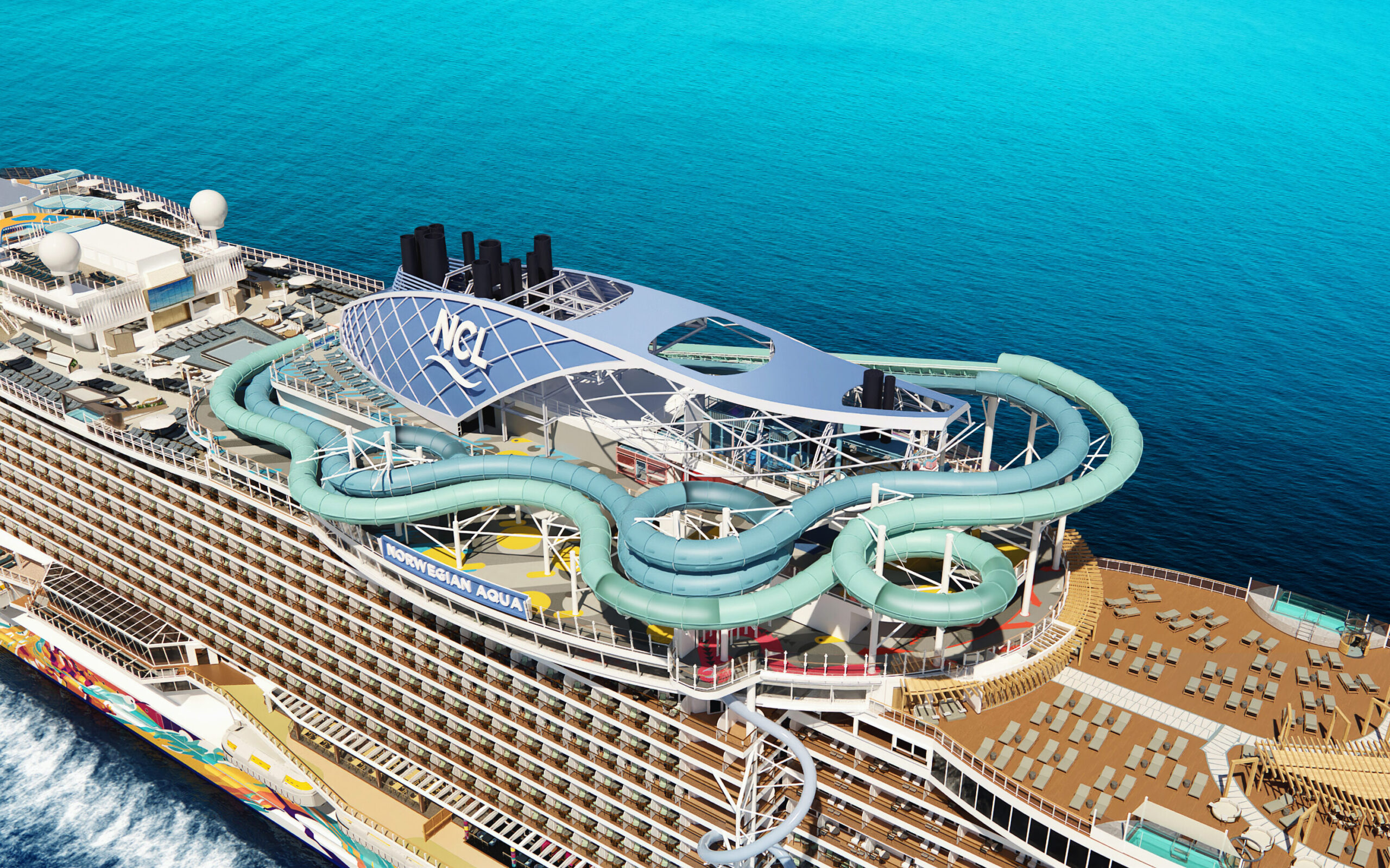 ncl aqua slidecoaster